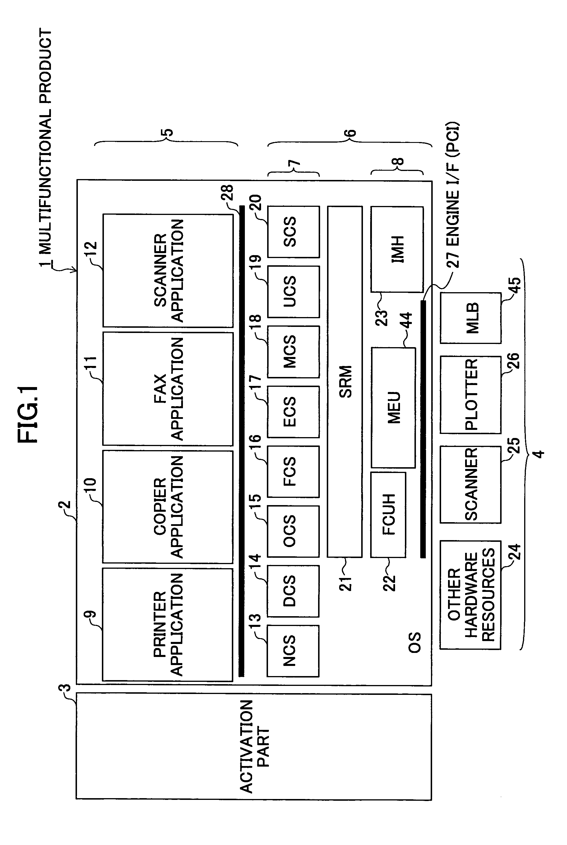 Image forming apparatus and method of acquiring memory area