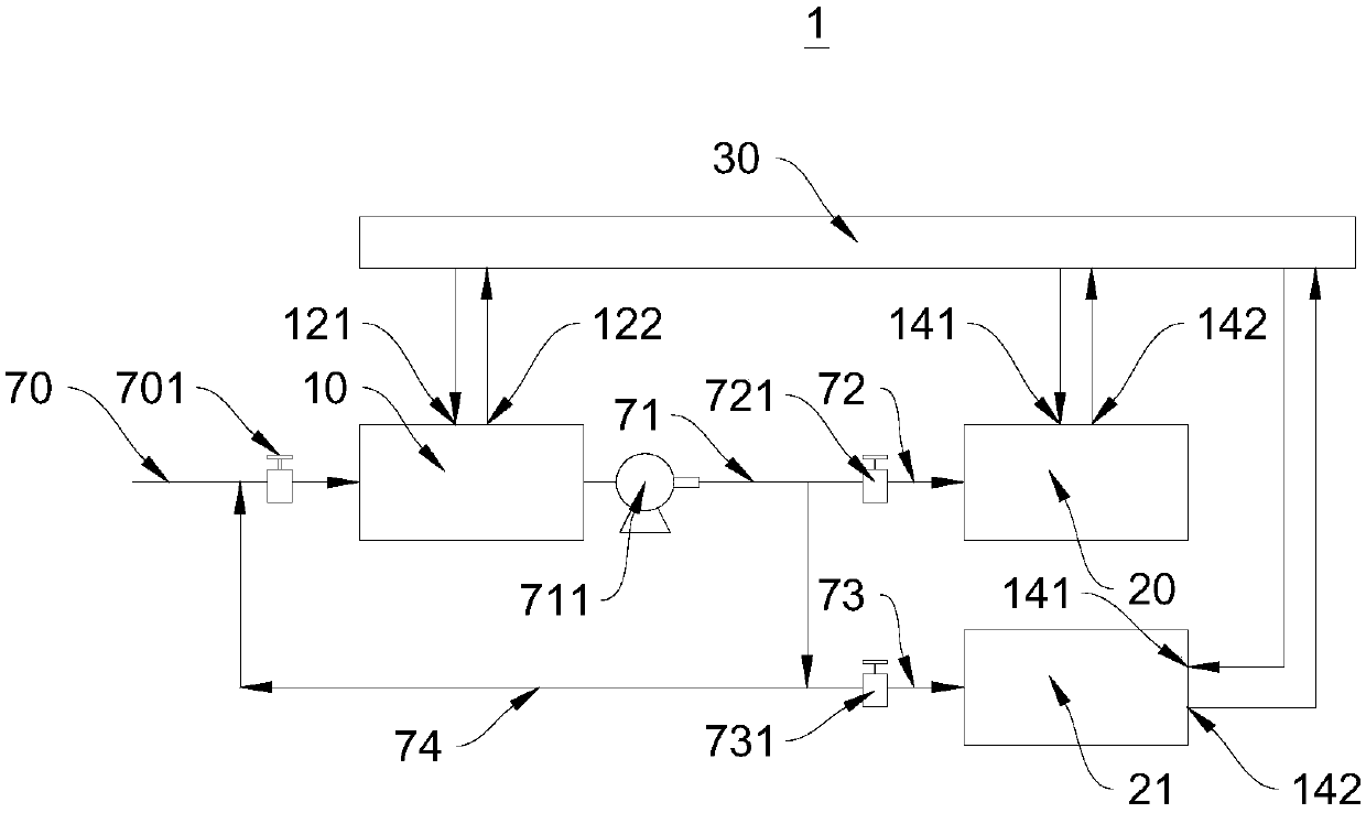 Blood product liquid preparing and dropping device and preparation system