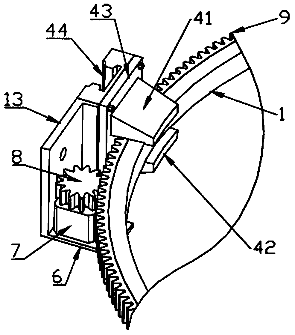 Radar exploration device for detecting internal structure of object