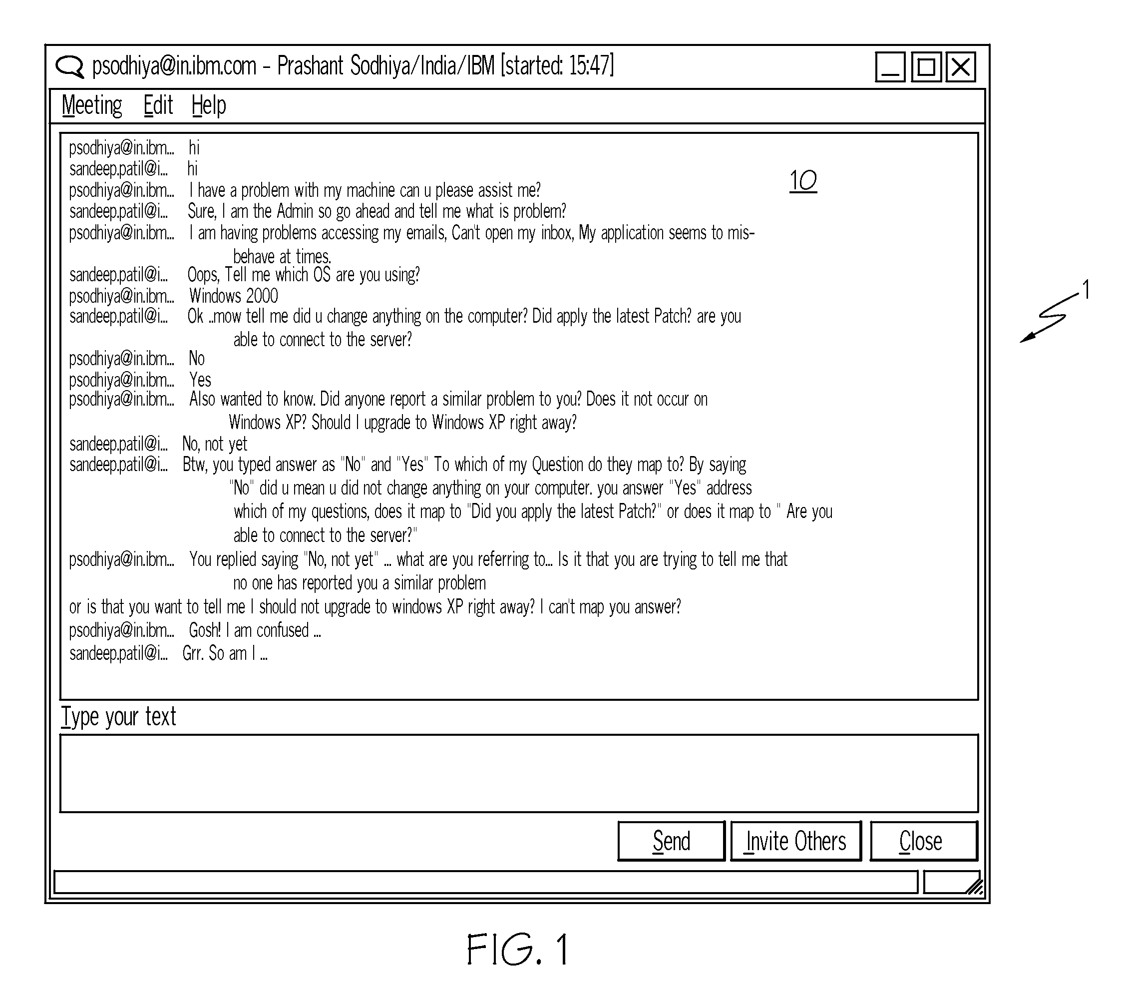 Method and system for enhancing communication with instant messenger/chat computer software applications