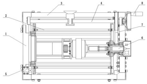 A tethered unmanned aerial vehicle power unit built-in cable retractable device