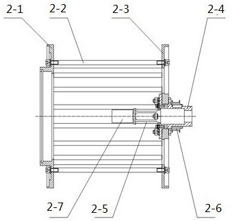 A tethered unmanned aerial vehicle power unit built-in cable retractable device