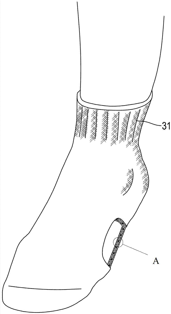 Waterproof And Breathable Sock And Method Of Manufacturing The Same