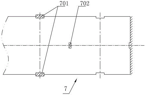 Gap part aligning and mistaken delivery detecting structure