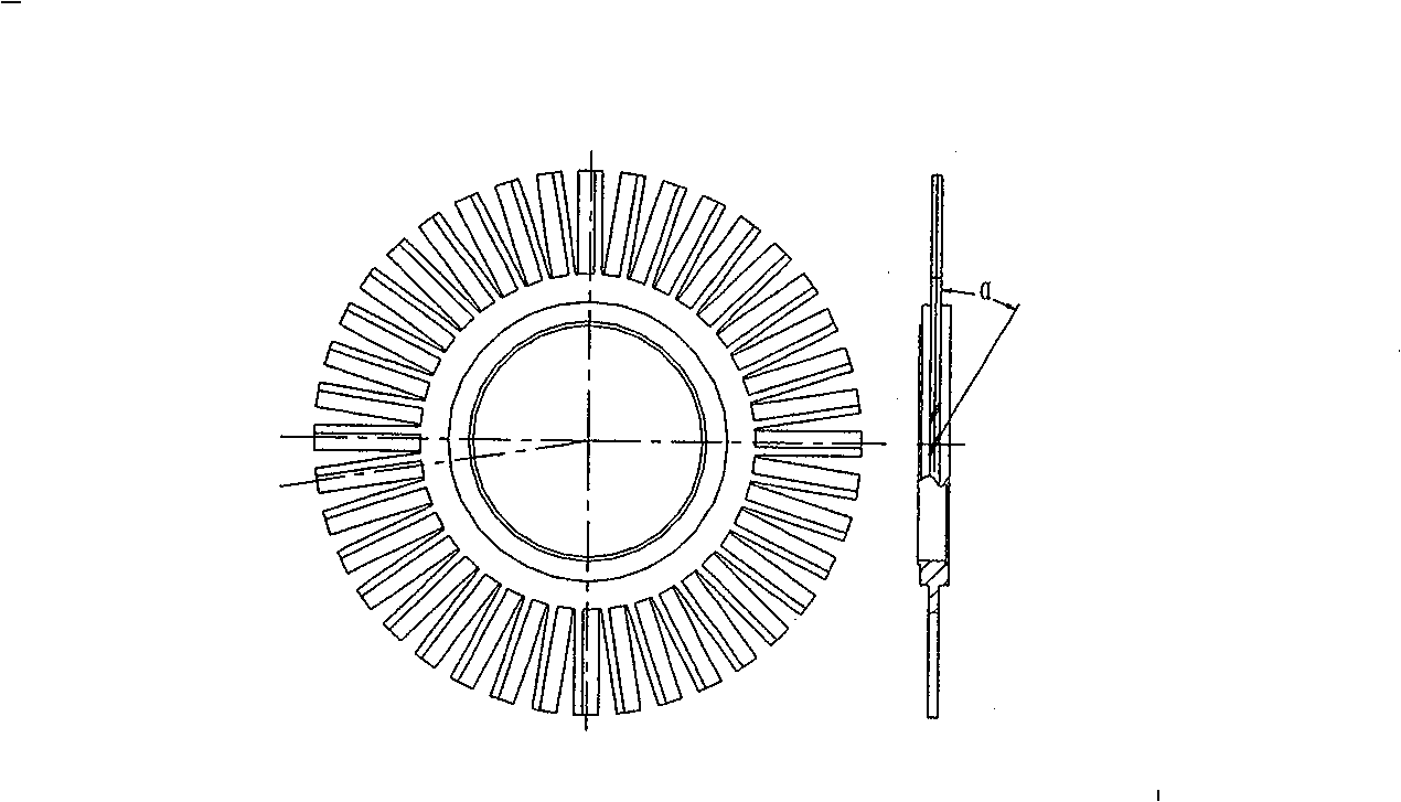Manufacturing method of turbine rotor of large-sized turbine molecular pump