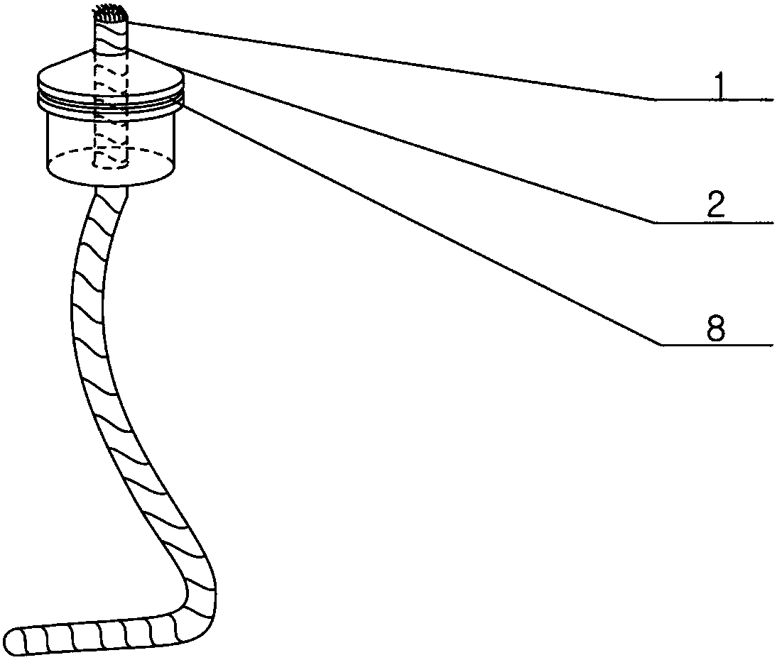 Alcohol lamp used for chemical experiment