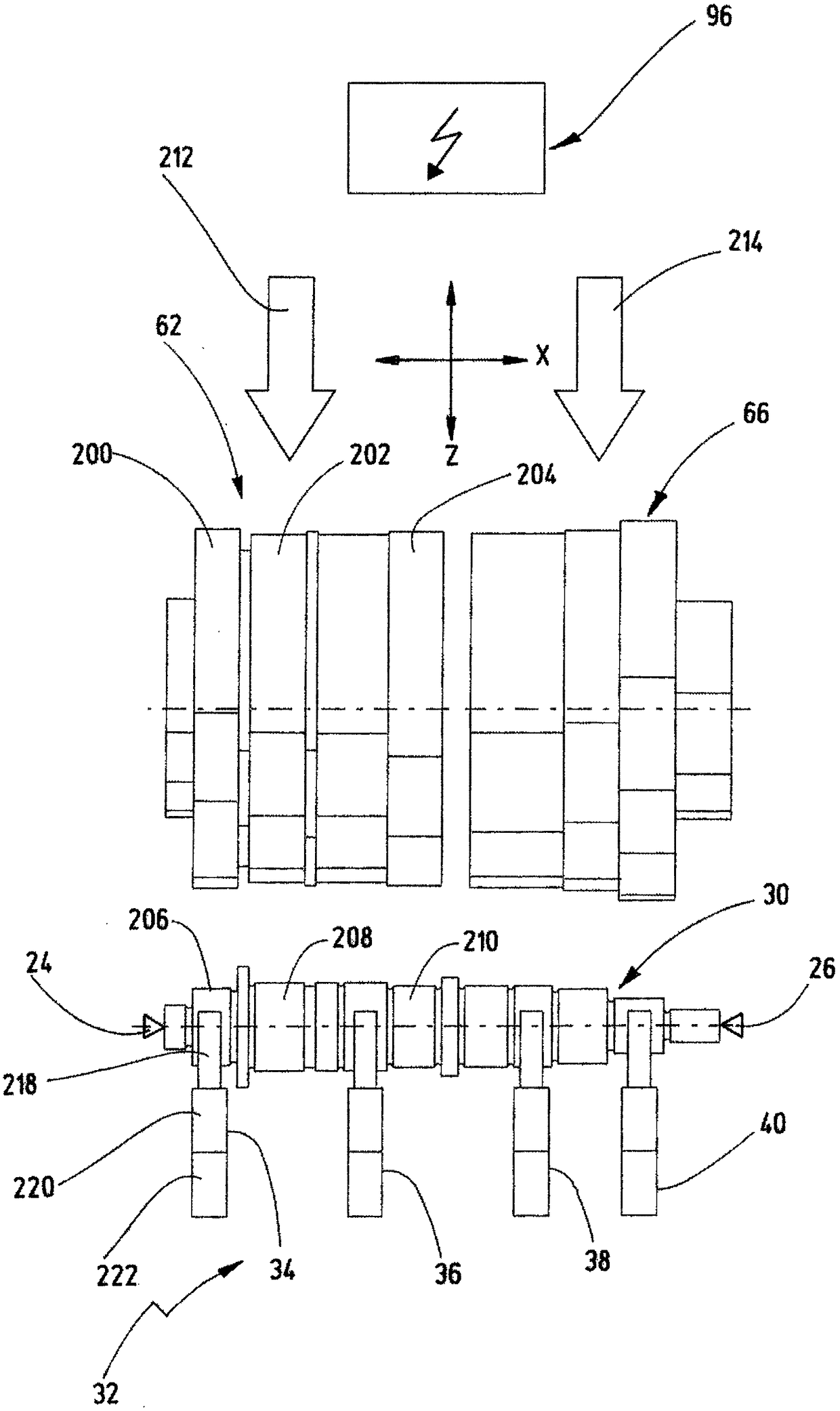 Method for machining workpieces and grinding machine