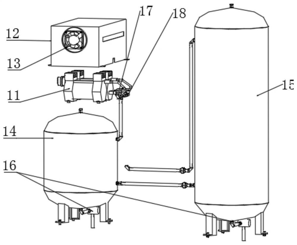 Air treatment, conveying, supplying and protection system