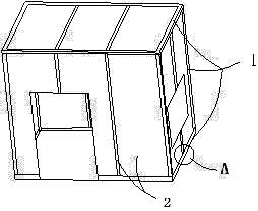 Building method of modularized shielding room and modularized shielding room