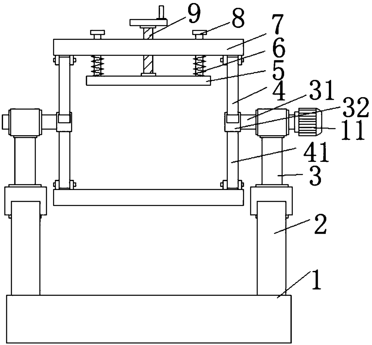 A turning mechanism for corrugated paper printing