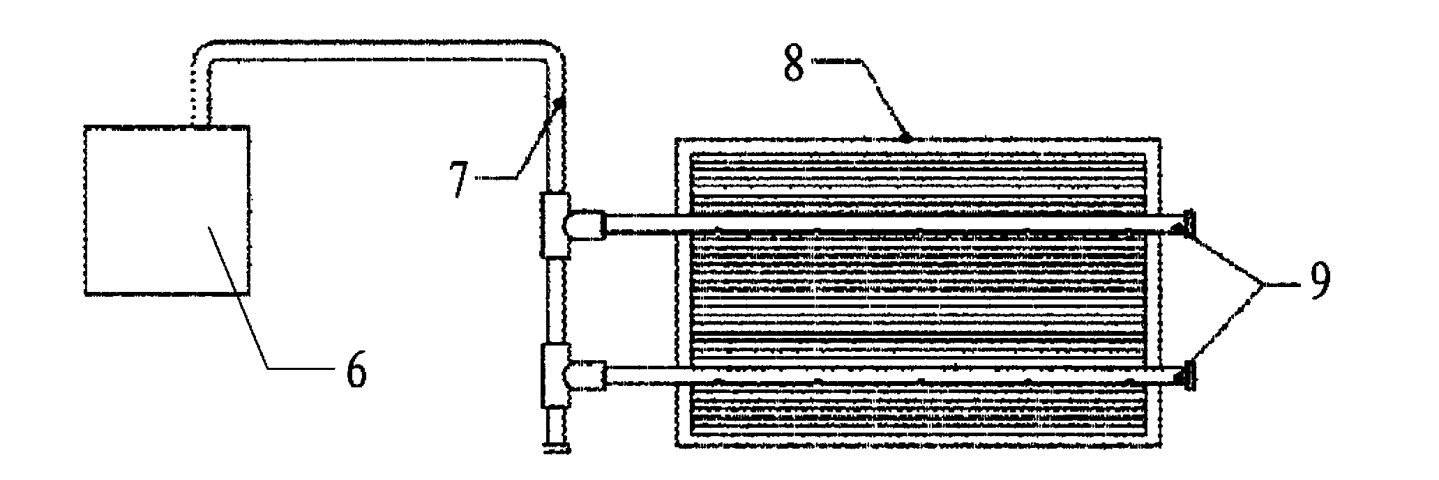 Air-returning-pipe sampling device used for fire-disaster detection and alarm