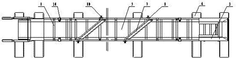 Whole pulling and moving type whole-process unloading belt conveyor for coal mine underground filling