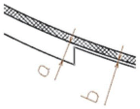 Arrangement structure of reinforcing ribs of interior panel of back door