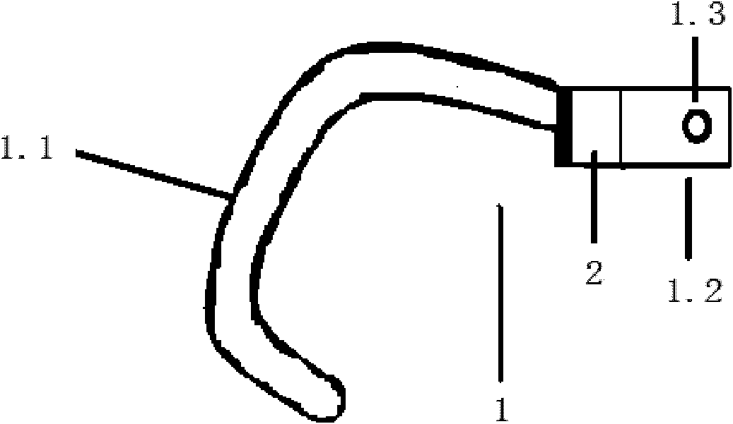 Separable hepatic laparoscopic vein blocker