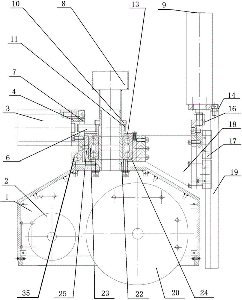 Rotary saw unit for numerical control machine tool and numerical control machine tool