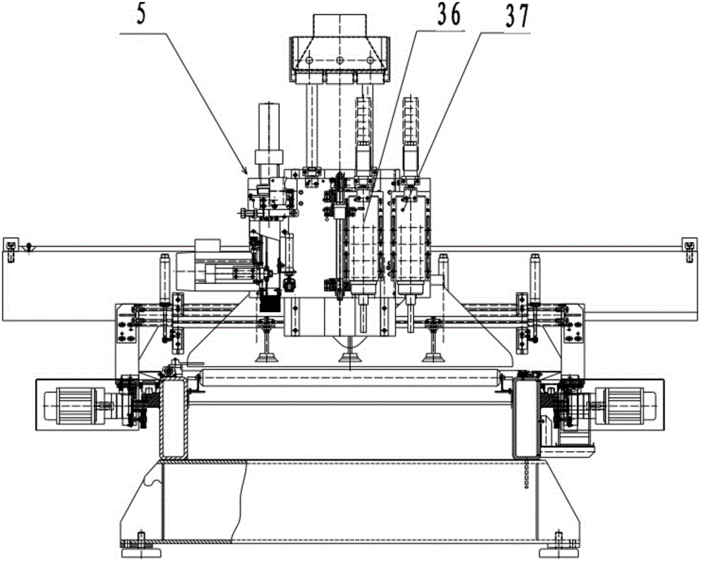 Rotary saw unit for numerical control machine tool and numerical control machine tool