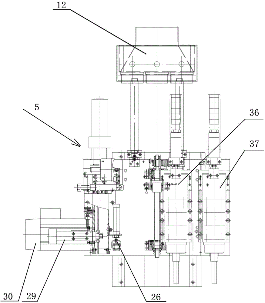 Rotary saw unit for numerical control machine tool and numerical control machine tool