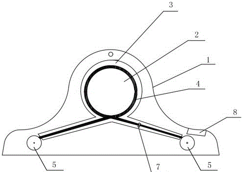 An automatic blood pressure device for drawing blood