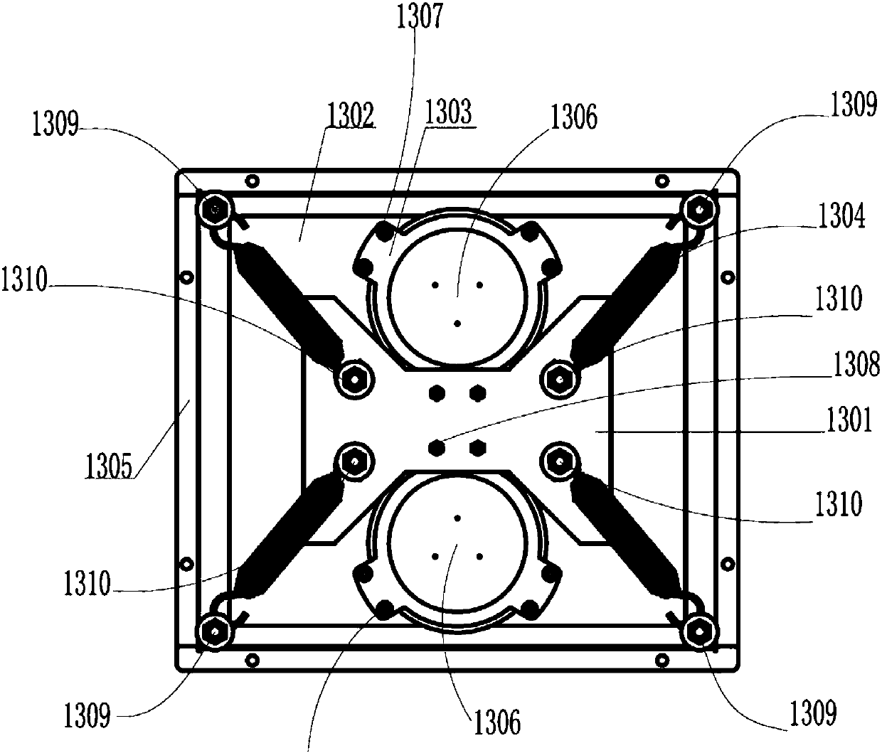 Tractionbed with somatosensory music playing function