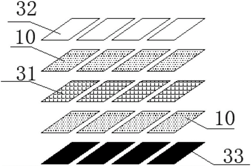 Flexible thin film folded dazzling solar charger and fabrication process thereof
