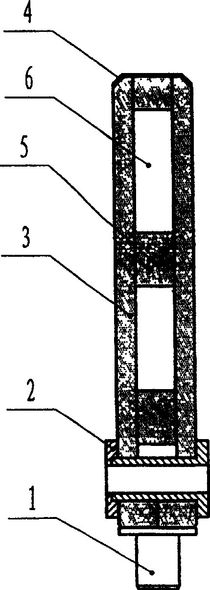 Hollow extracting micro-hole filtering element