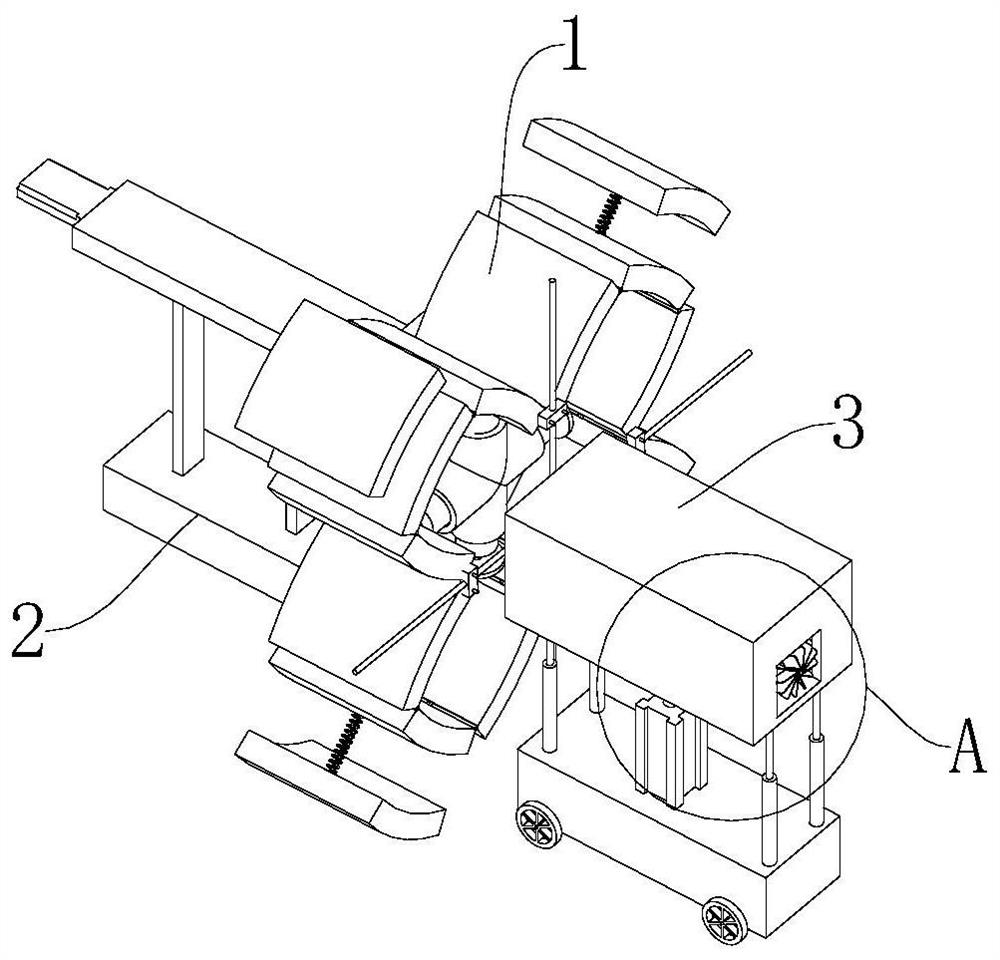 Repair device and repair method for concrete delivery pipe