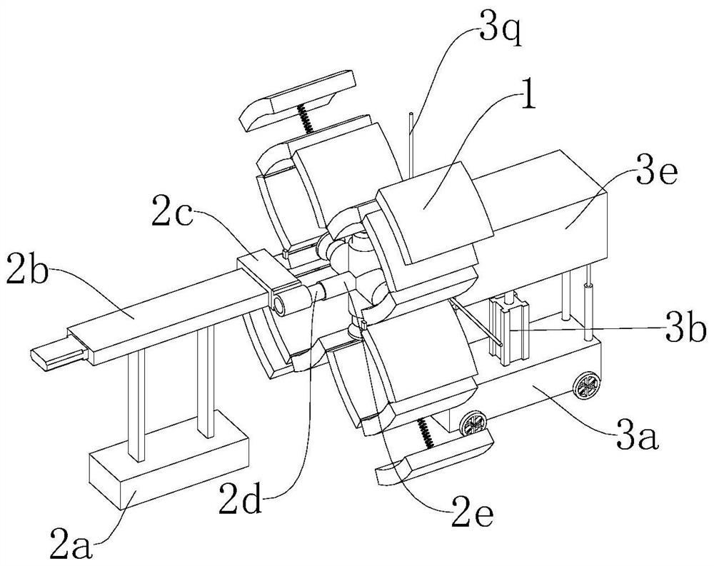 Repair device and repair method for concrete delivery pipe