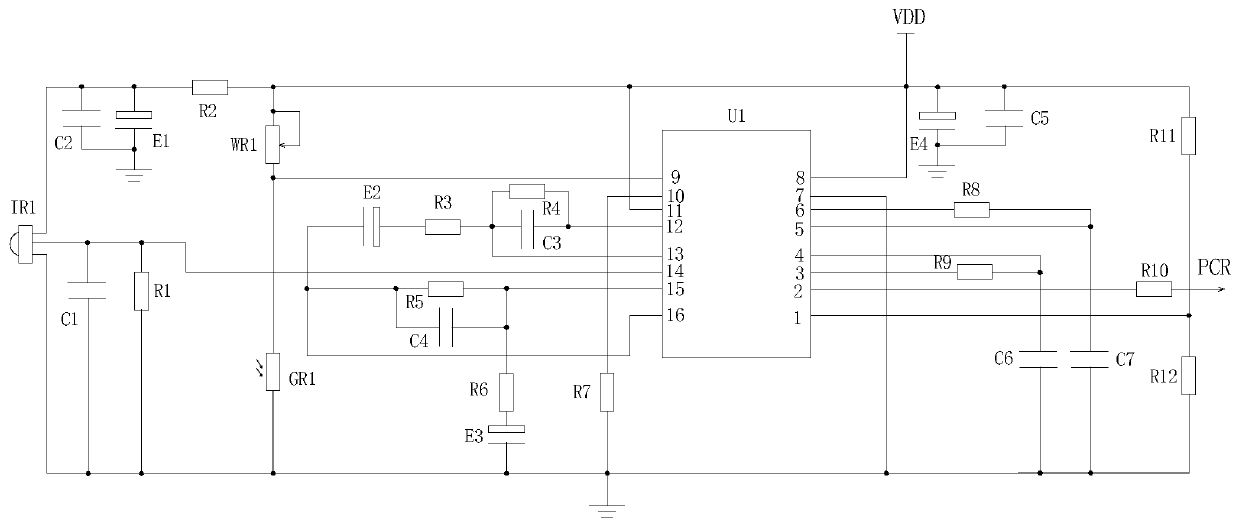 House watch alarm device and method based on WeChat platform