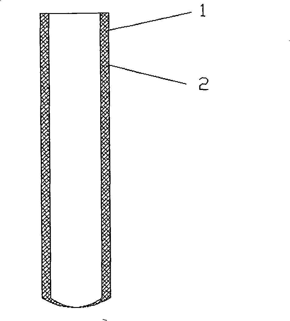 Construction method for barrel type underground garage