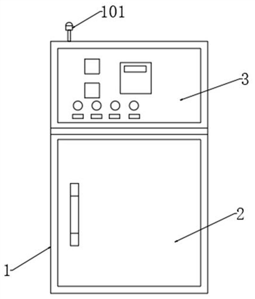 Looped network switch cabinet