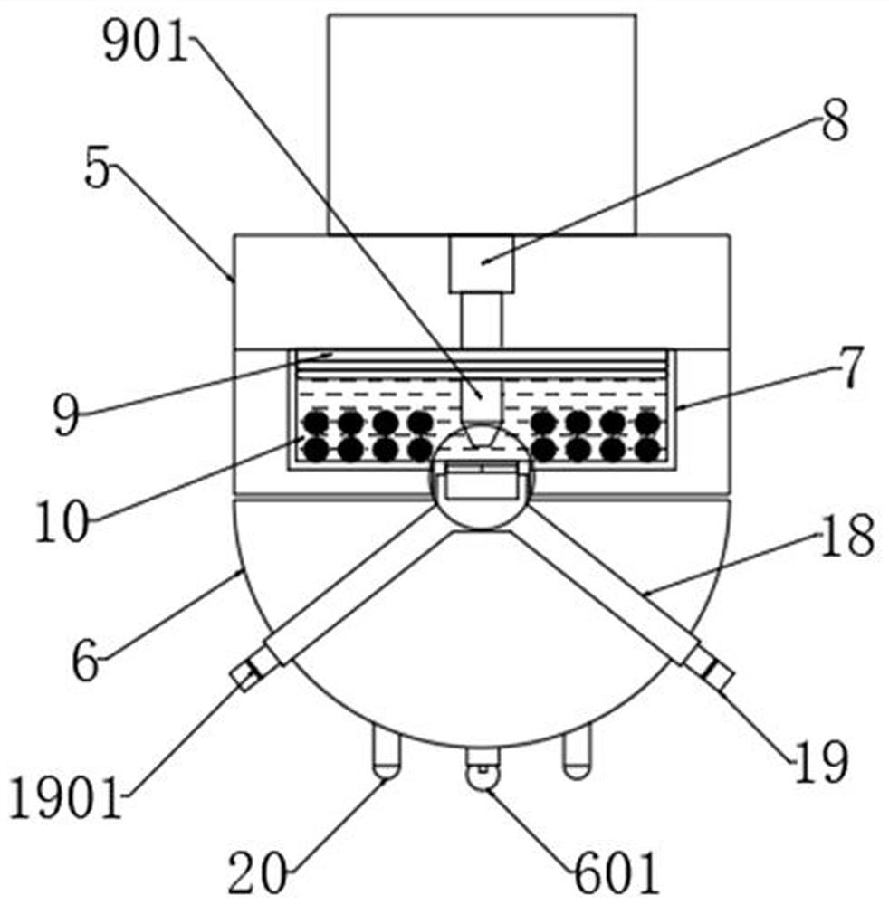 Looped network switch cabinet