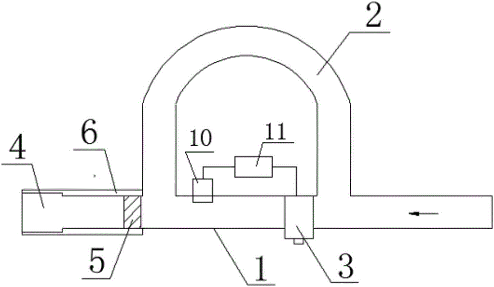 Exhaust pipe device with timely water prevention function