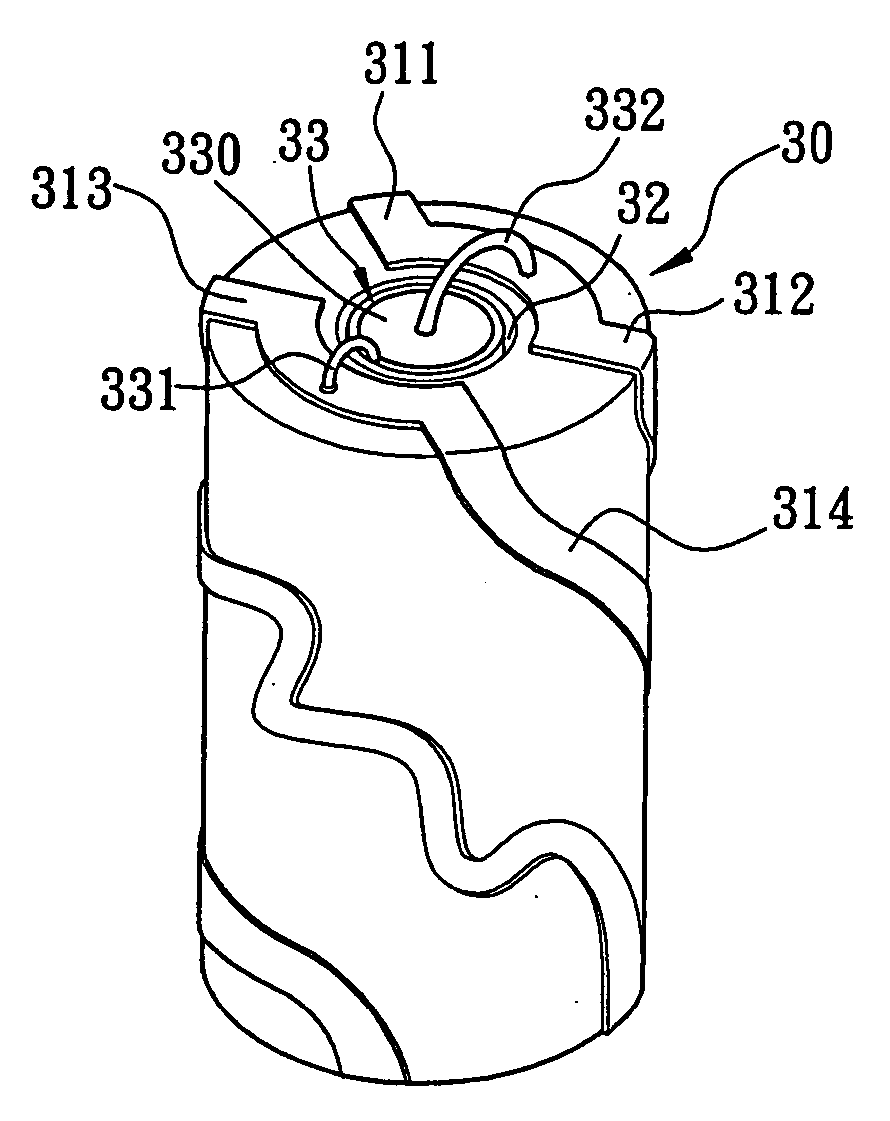 Quadri-filar helix antenna structure