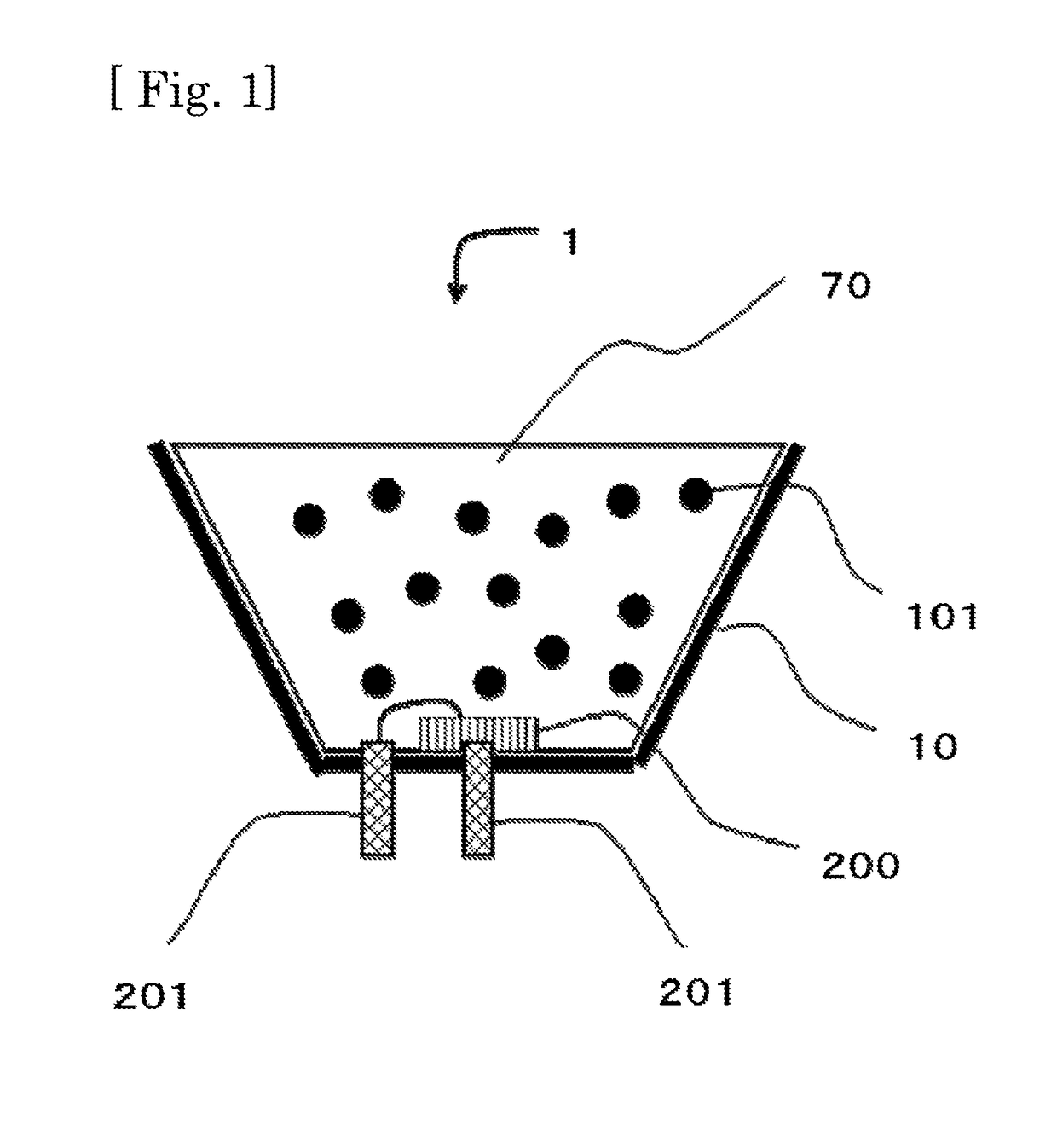Light-emitting device with sealing member comprising zinc sulfide particles