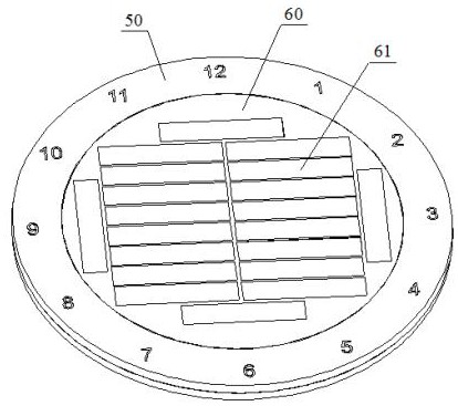 Solar lamp with time display function