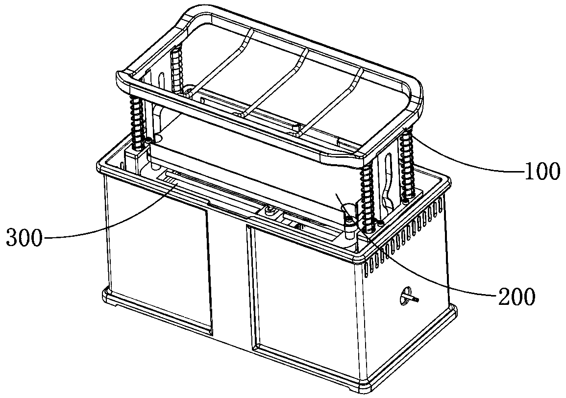 Turnover cleaning machine for cleaning and decontaminating soles