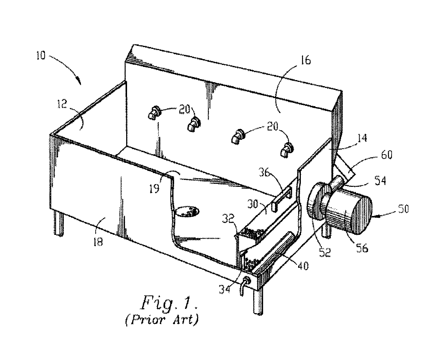 Produce washer and method for continuous motion washing machine