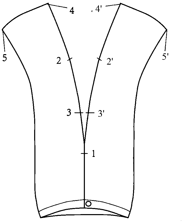 Method for producing short-sleeved upper outer garments by using waste trousers