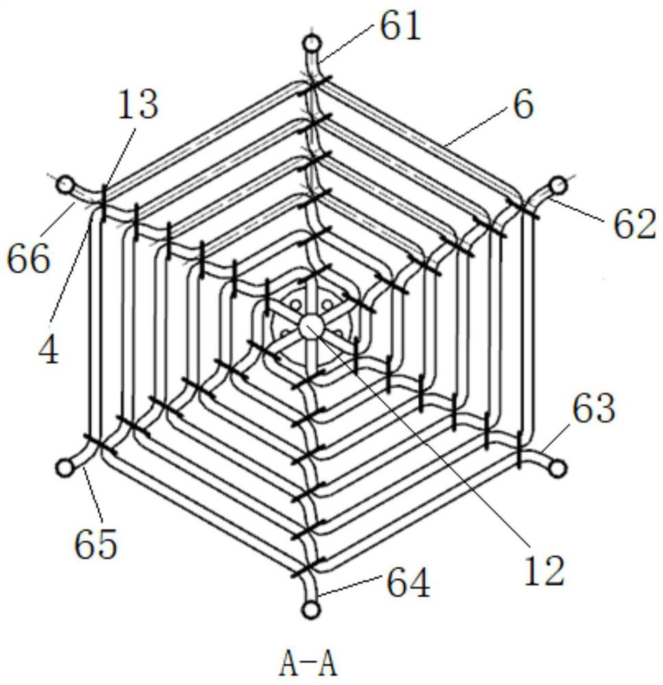 A bionic-based three-dimensional spider web laminated tube heat exchanger