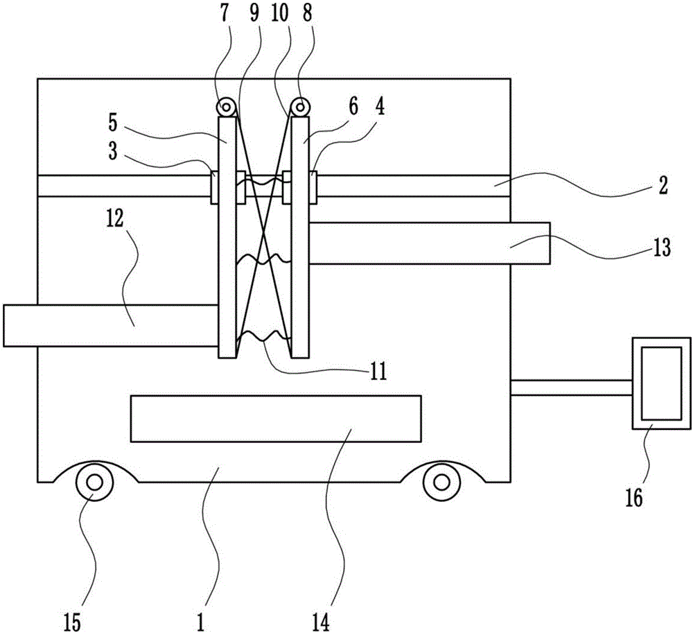 Intelligent medicine box with emergency call function