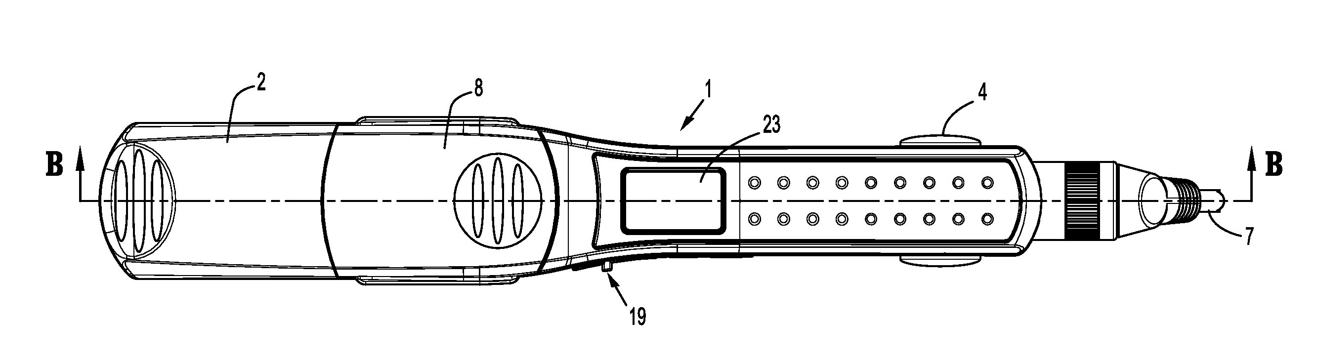 Hair straightening appliance with variable steam output control