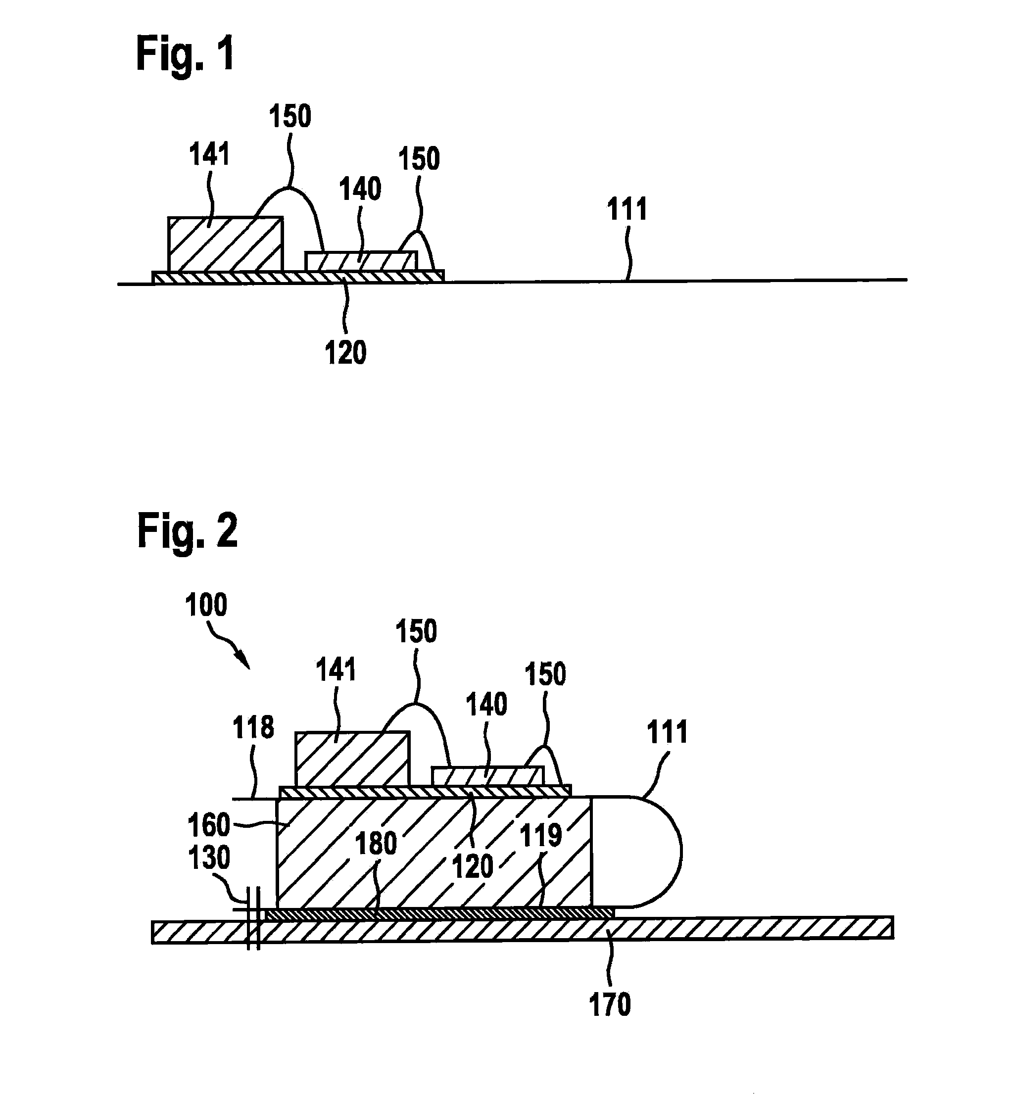 Sensor having damping