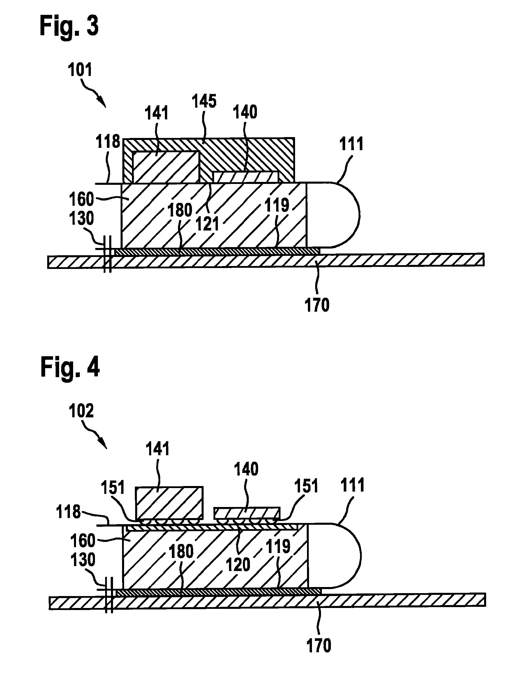 Sensor having damping