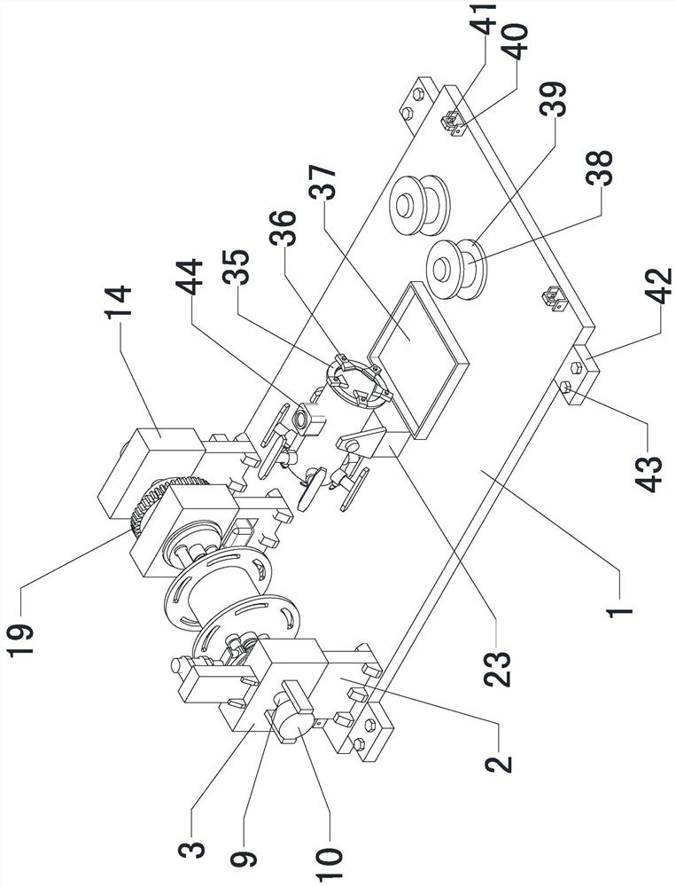 Recycling device special for mooring rope for seagoing ship