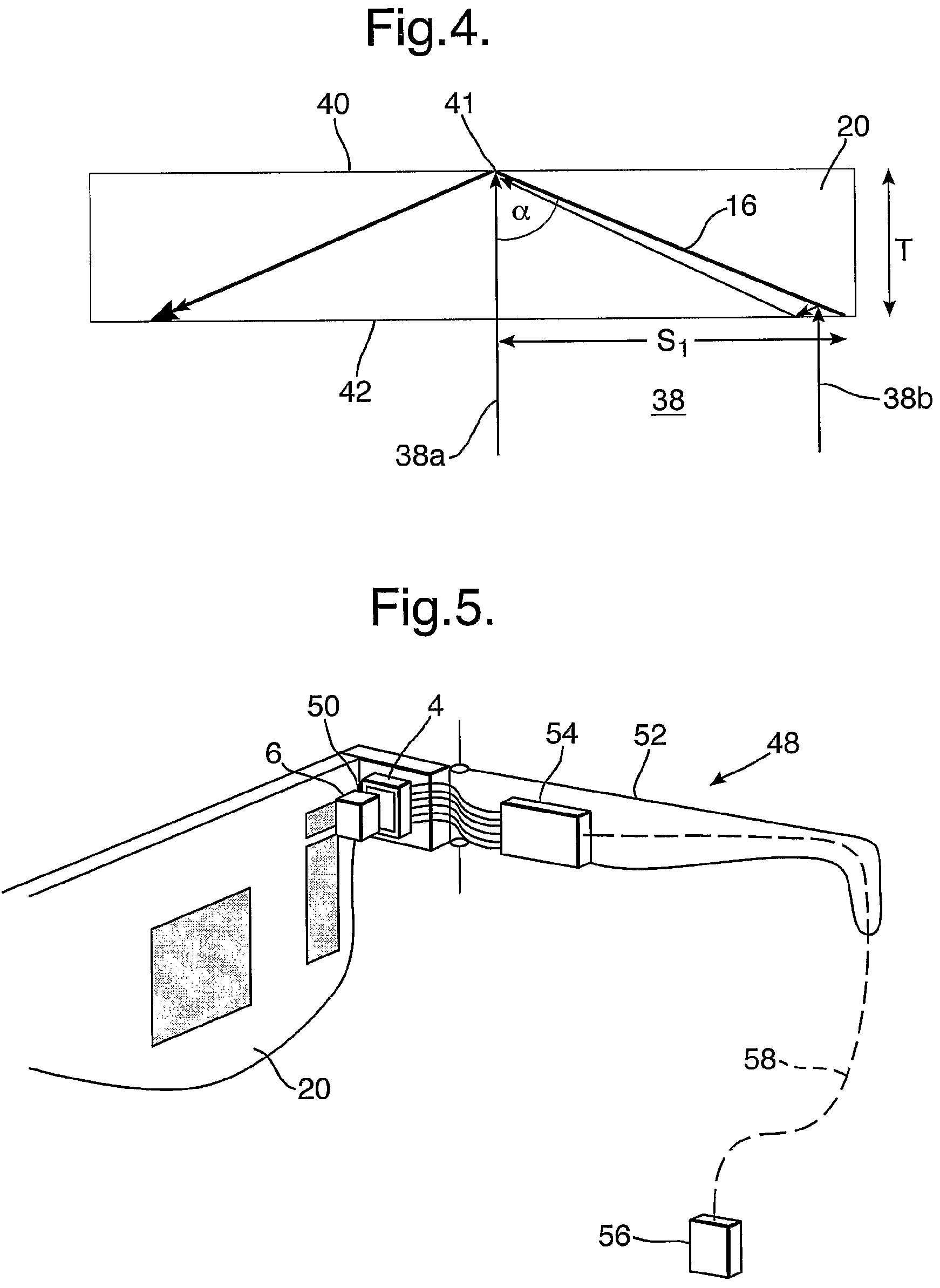 Optical device for light coupling
