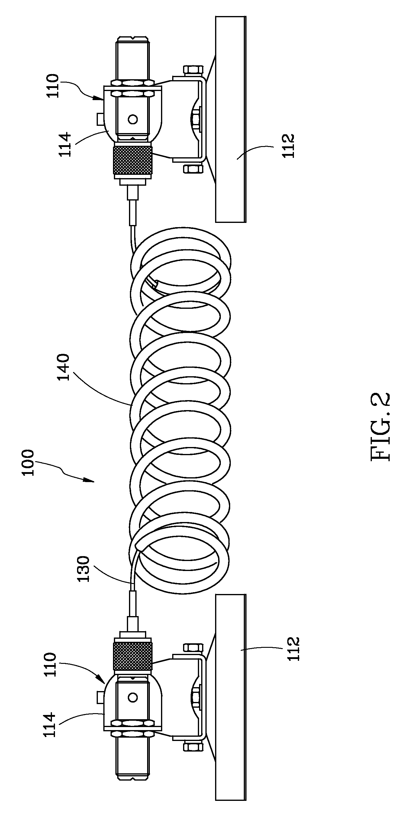 Signal transmission device for towing vehicle