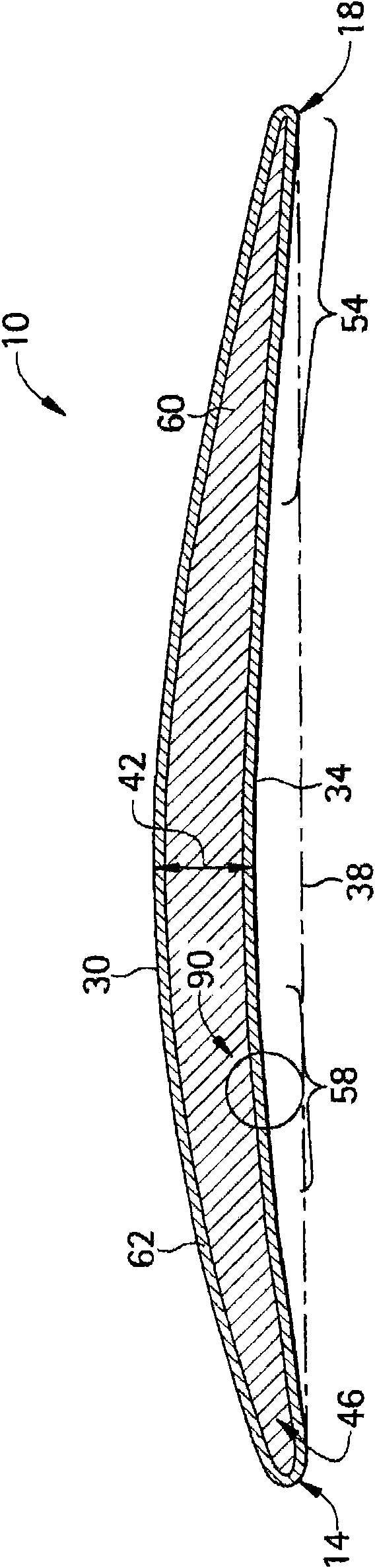 Erosion and corrosion resistant turbine compressor airfoil and method of making the same