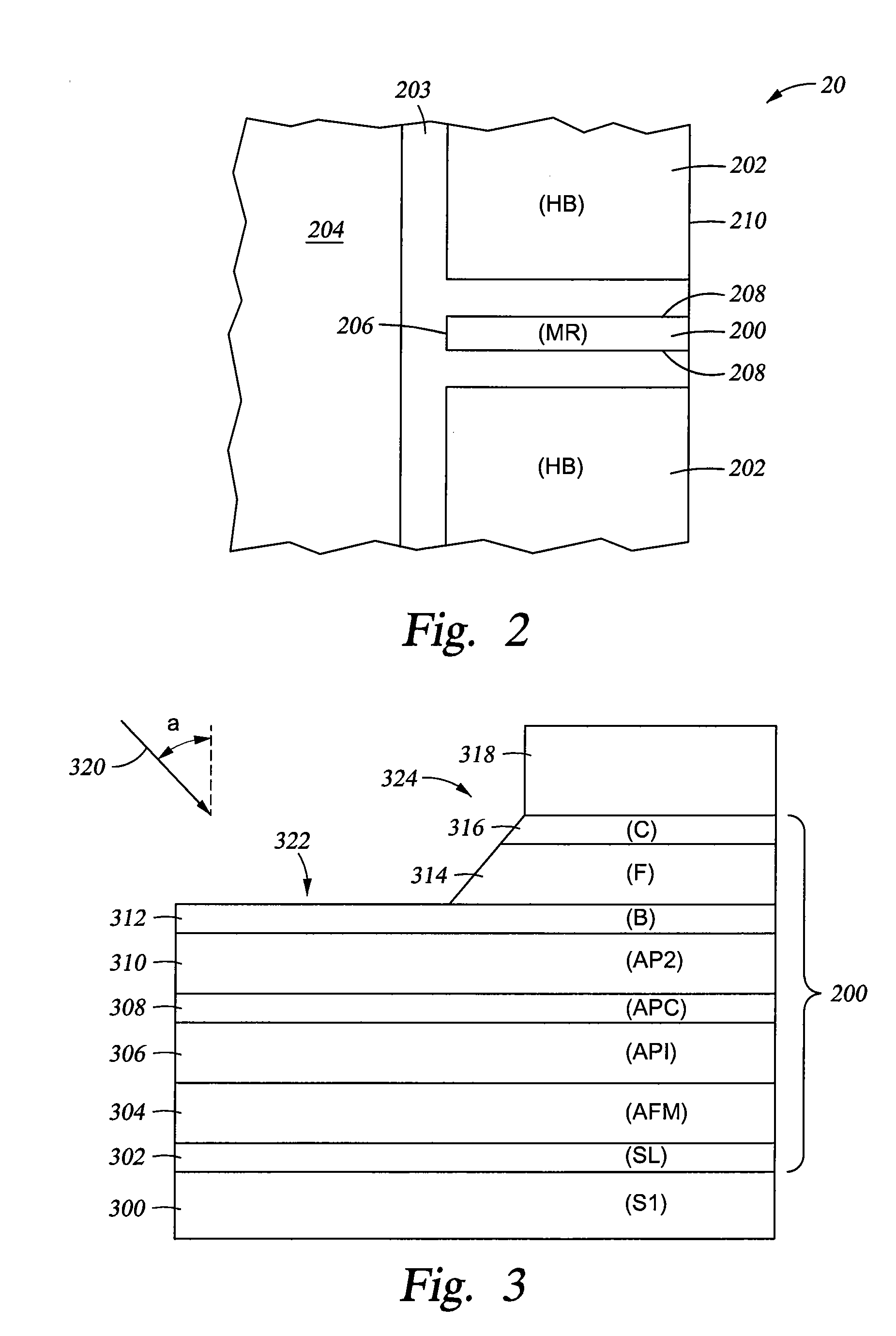 Read sensors and methods of making same with back-edge milling and refilling