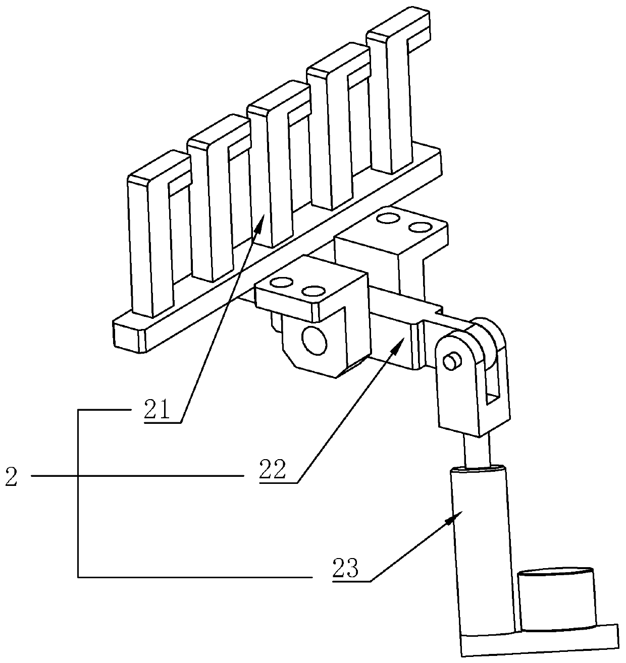 Die and automatic production line using die