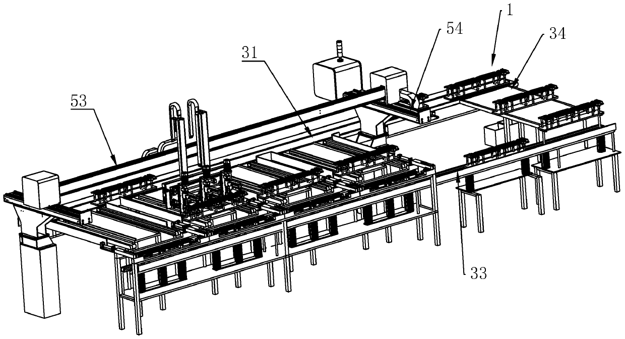 Die and automatic production line using die